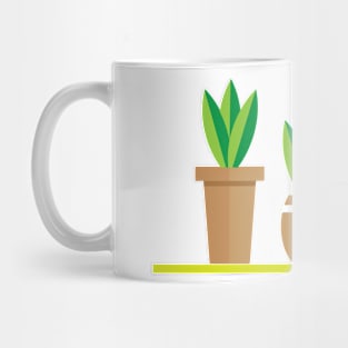 planting flowers leaf Mug